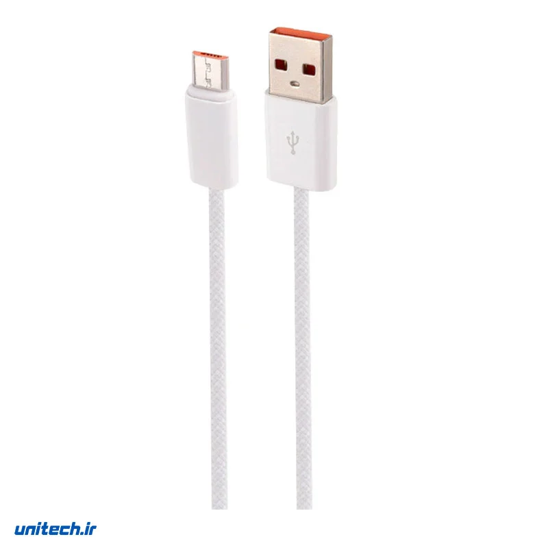 کابل میکرو یو اس بی فست شارژ 25 وات الدینیو LS901 طول 1 متر